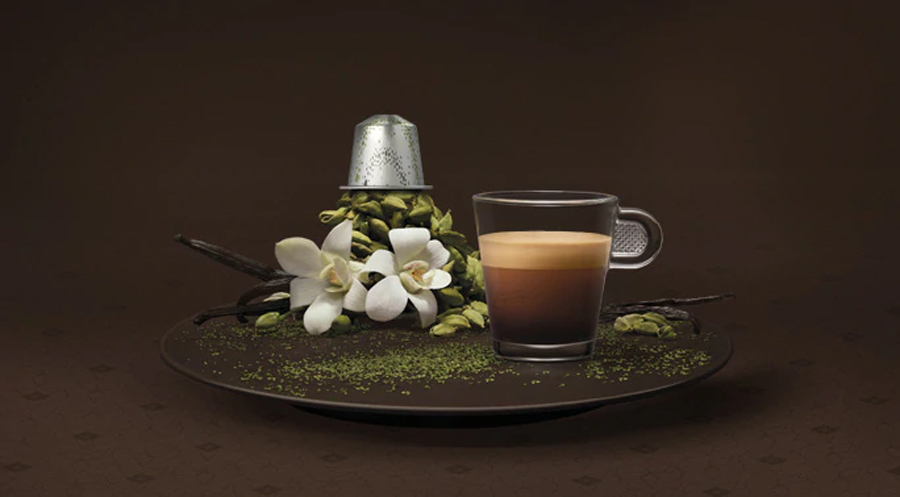 کپسول قهوه نسپرسو مدل Vanilla cardamom