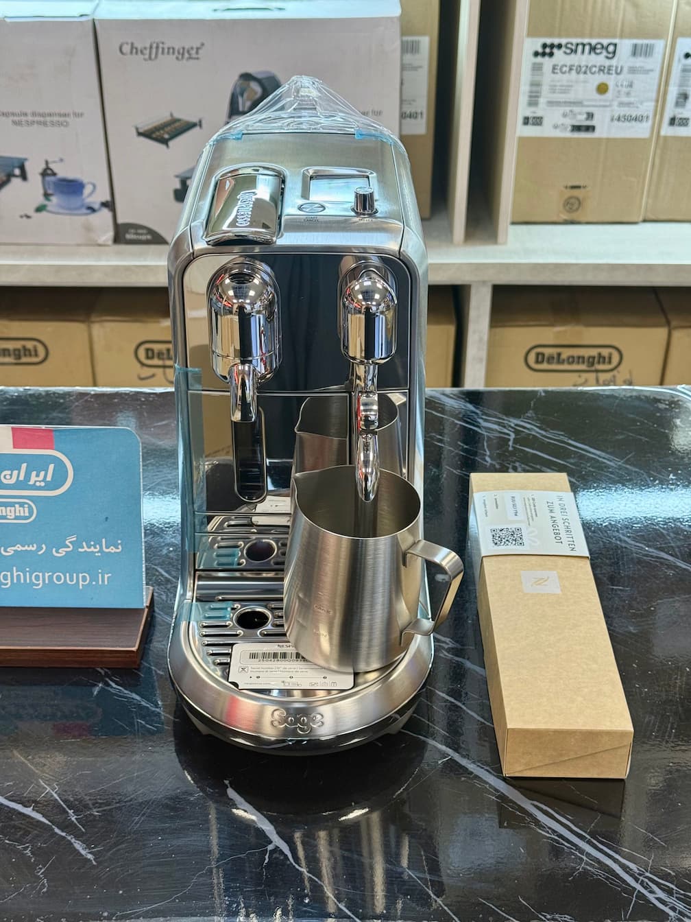 اسپرسو ساز نسپرسو کریتیستا پلاس سیج نقره ای مدل Sage Creatista Plus SNE800BSS