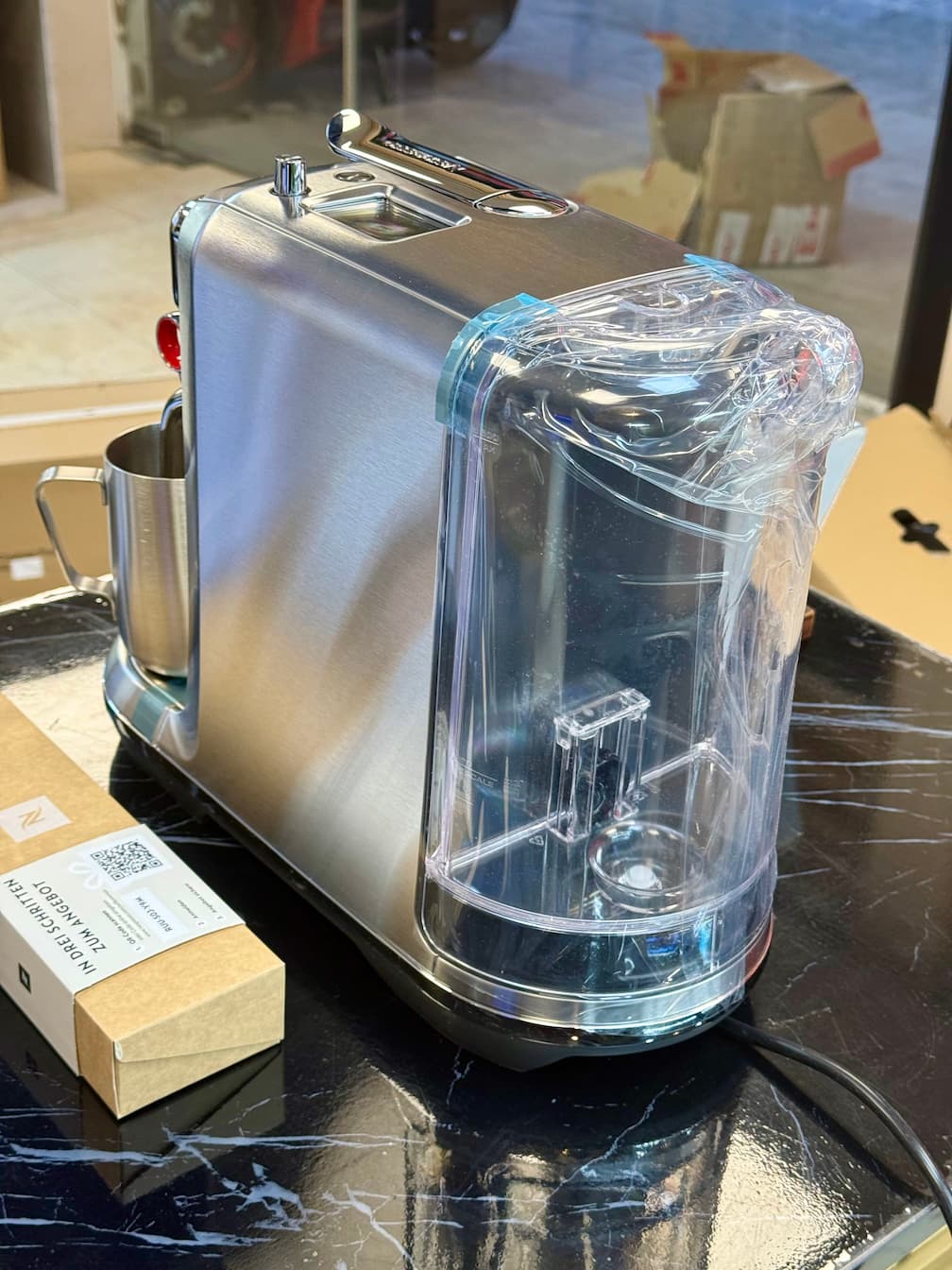 اسپرسو ساز نسپرسو کریتیستا پلاس سیج نقره ای مدل Sage Creatista Plus SNE800BSS