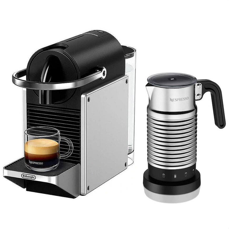 اسپرسو ساز نسپرسو پیکسی دلونگی EN127.S با کف شیرساز Aeroccino 4